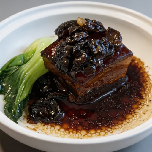 Five Blessings Slow-Braised Pork Belly with Nuts and Red Dates