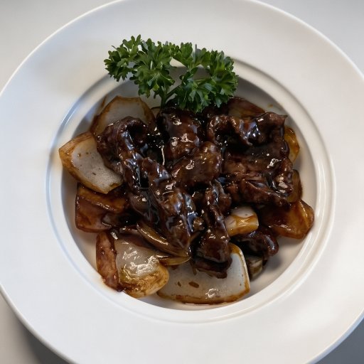 Oyster Sauce Beef with Onion