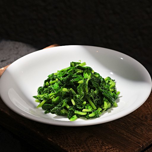 Stir-Fried Pea Shoots with Chicken Oil