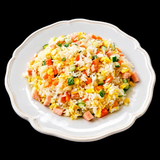 Classic Yangzhou Fried Rice with Shrimp, Ham, and Egg