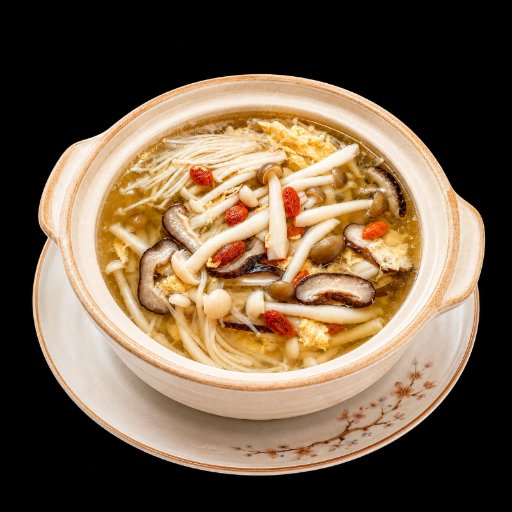 Yunnan Golden Mushroom Soup with Pork and Old Hen