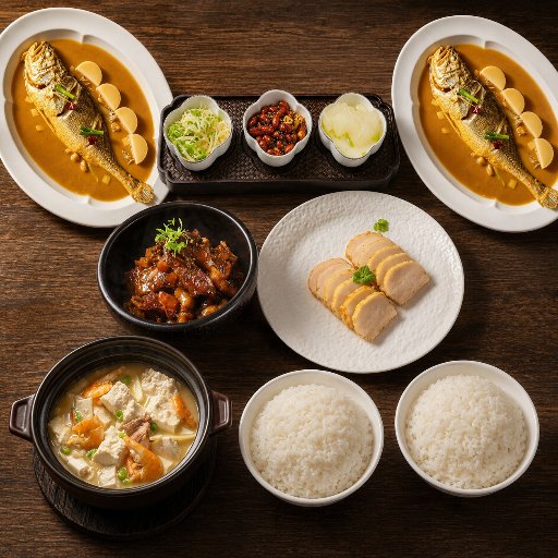 Menú de sabores de Zhejiang para dos personas