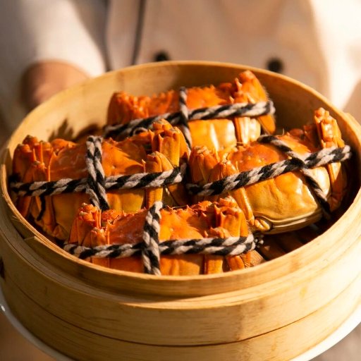 Steamed Hairy Crab with Ginger Vinegar