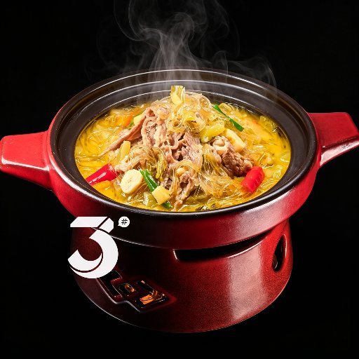 เนื้อวัวลายหินอ่อนตุ๋นผักกาดดองเปรี้ยว