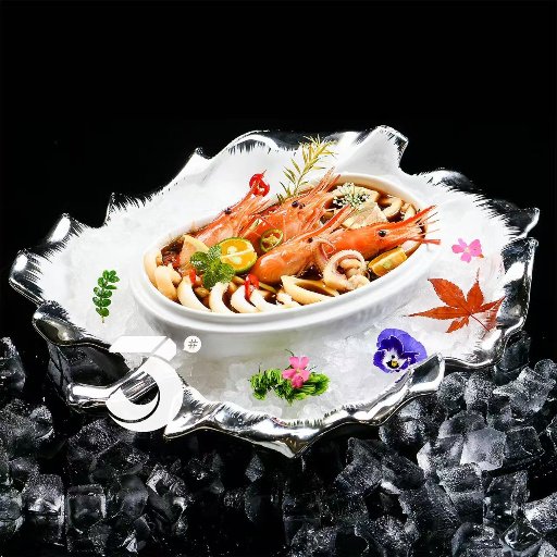 Chilled Mixed Seafood in Spicy-Tangy Sauce