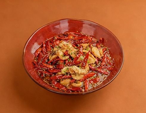 쓰촨식 철판 매콤 가물치찜