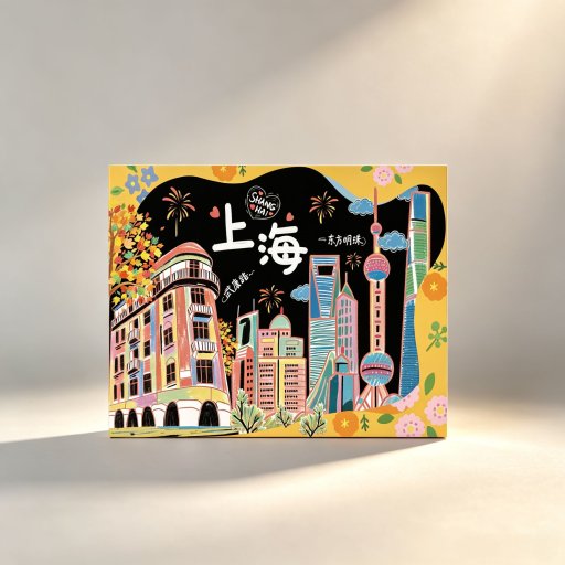 Colourful Shanghai 1,000-Piece Paper Puzzle