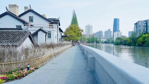 Suzhou Creek Riverside Walkway, ECUPL Section