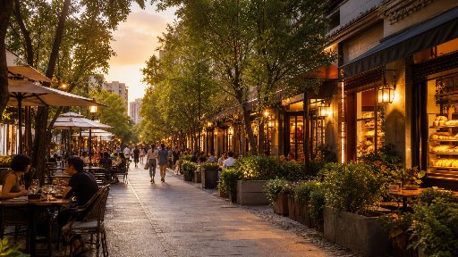 Stroll along Huangjincheng Road — Experience an International Neighbourhood