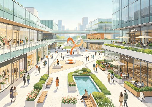 Urban Fun: Trendy Shopping Hubs