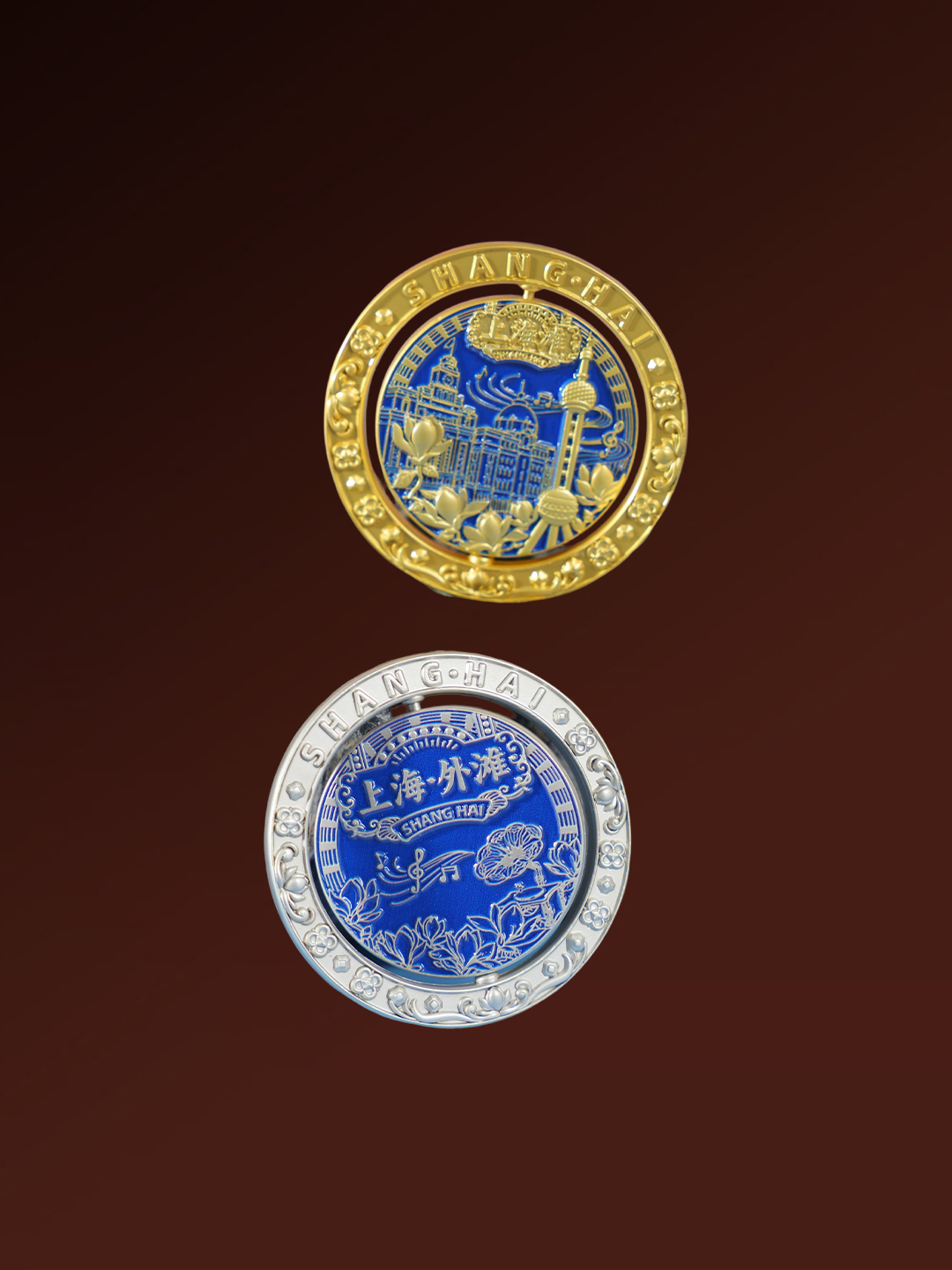 Shanghai Bund & Yu Garden Commemorative Coin