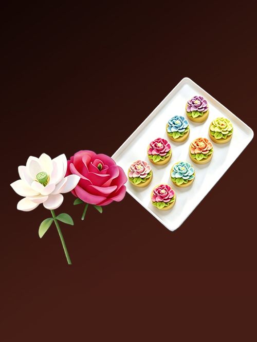 Taikang Brand - Floral Paste Pastry