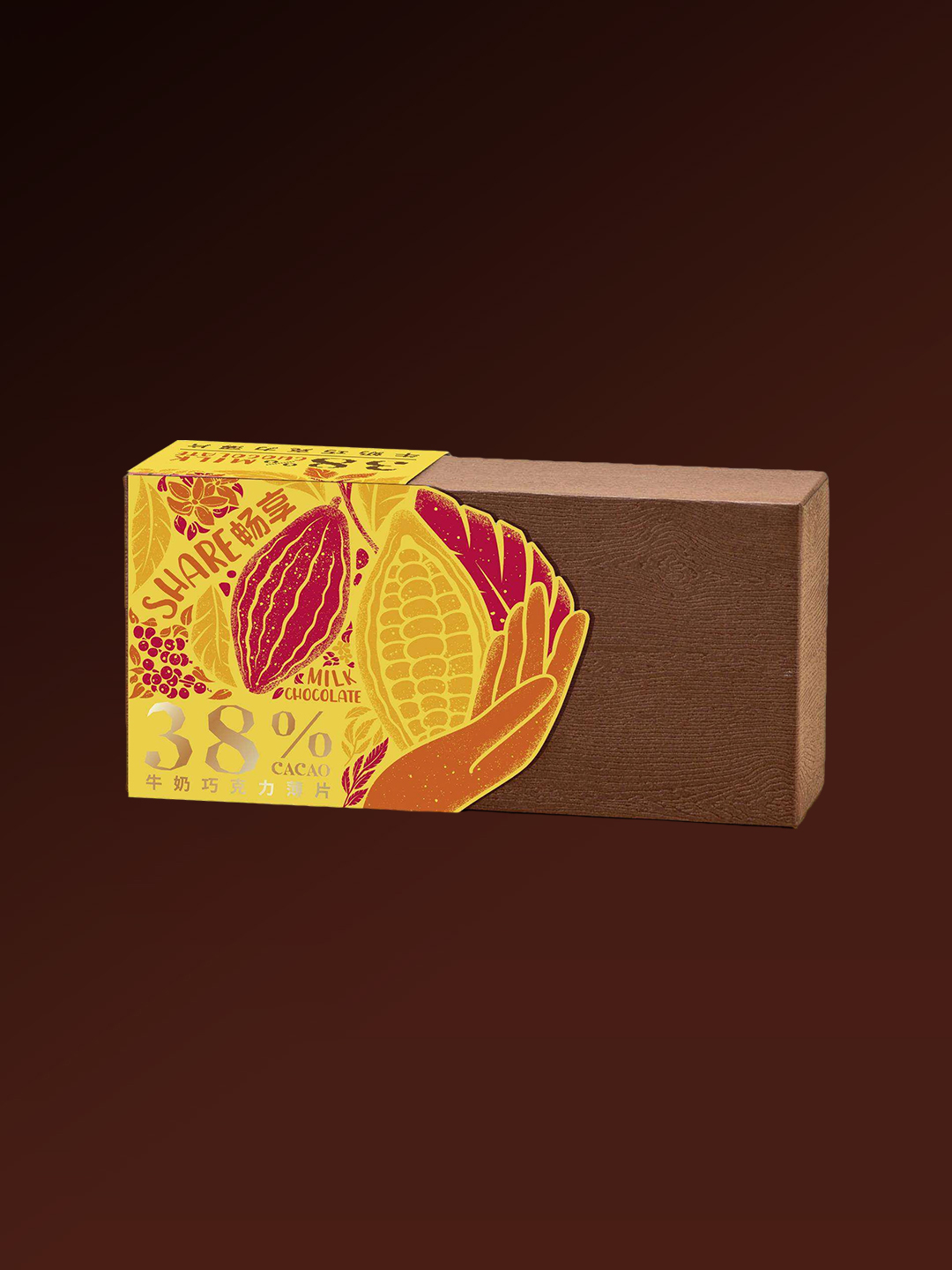 Milk Chocolate Thins Share Me 38% Cocoa
