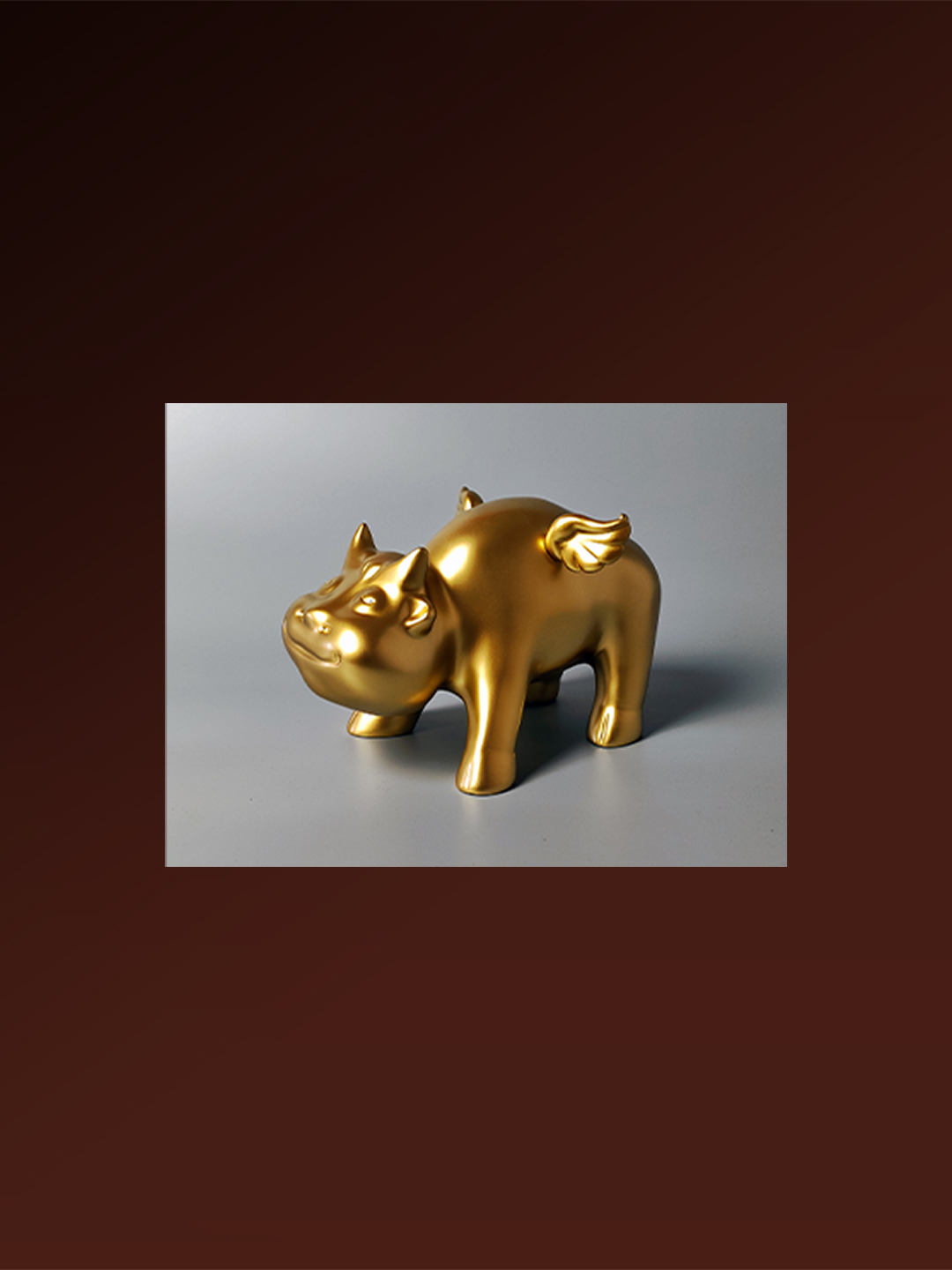 Lucky Ox Feng Shui Ornament