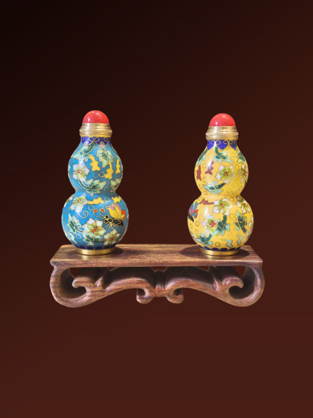 Cloisonné Snuff Bottle