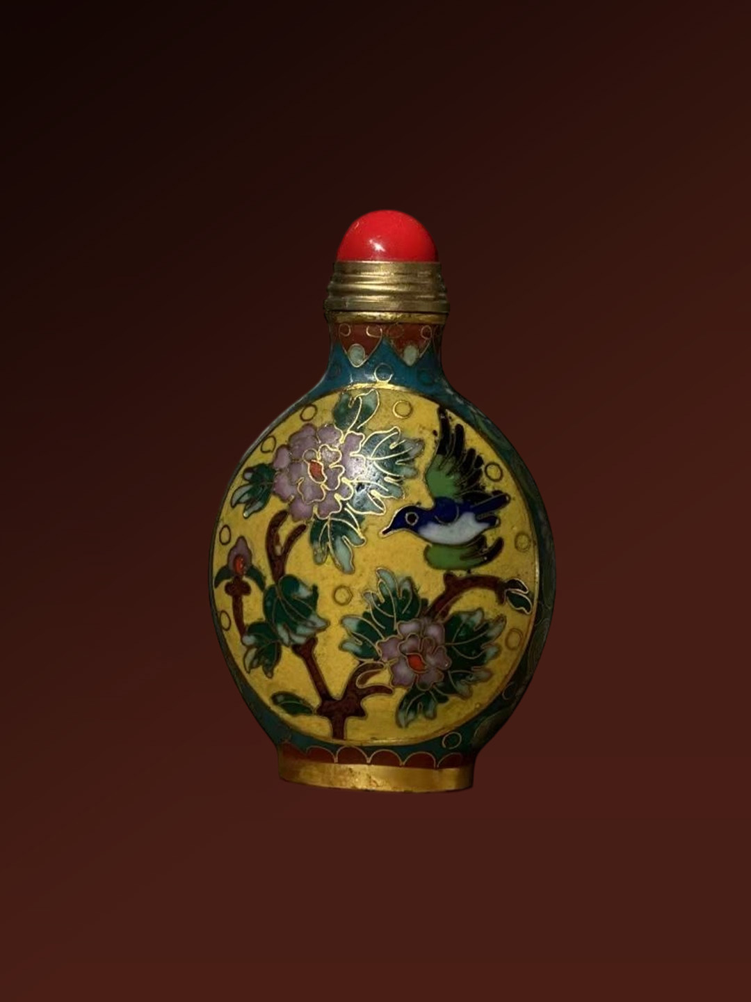 Cloisonné Snuff Bottle
