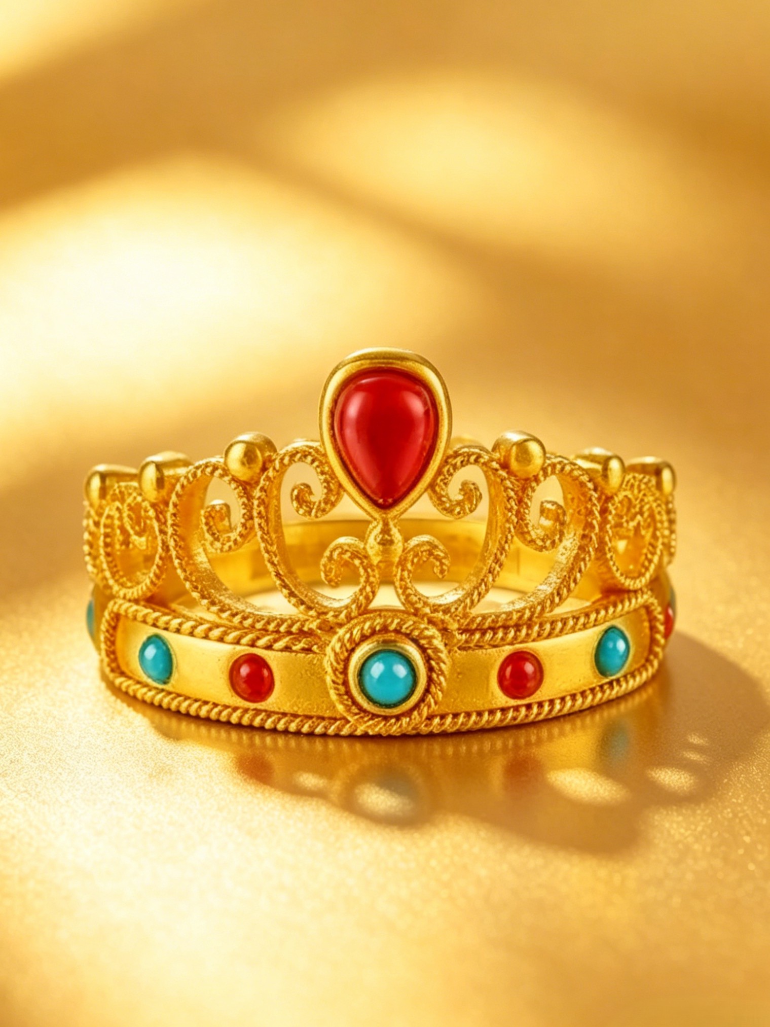 Embroidered Youth Ring