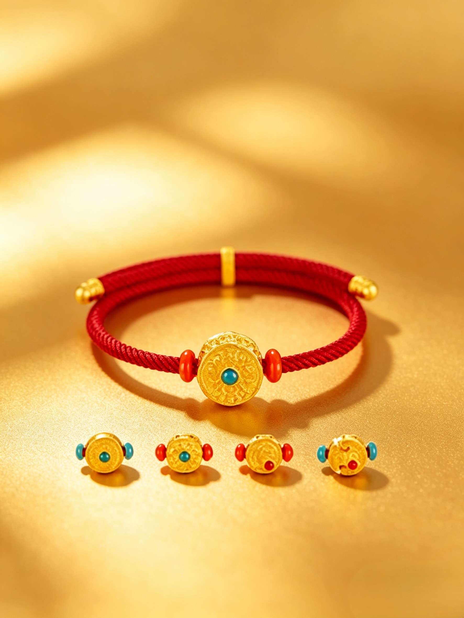 Song Brocade Bracelet – "Precious Mirror" Finish