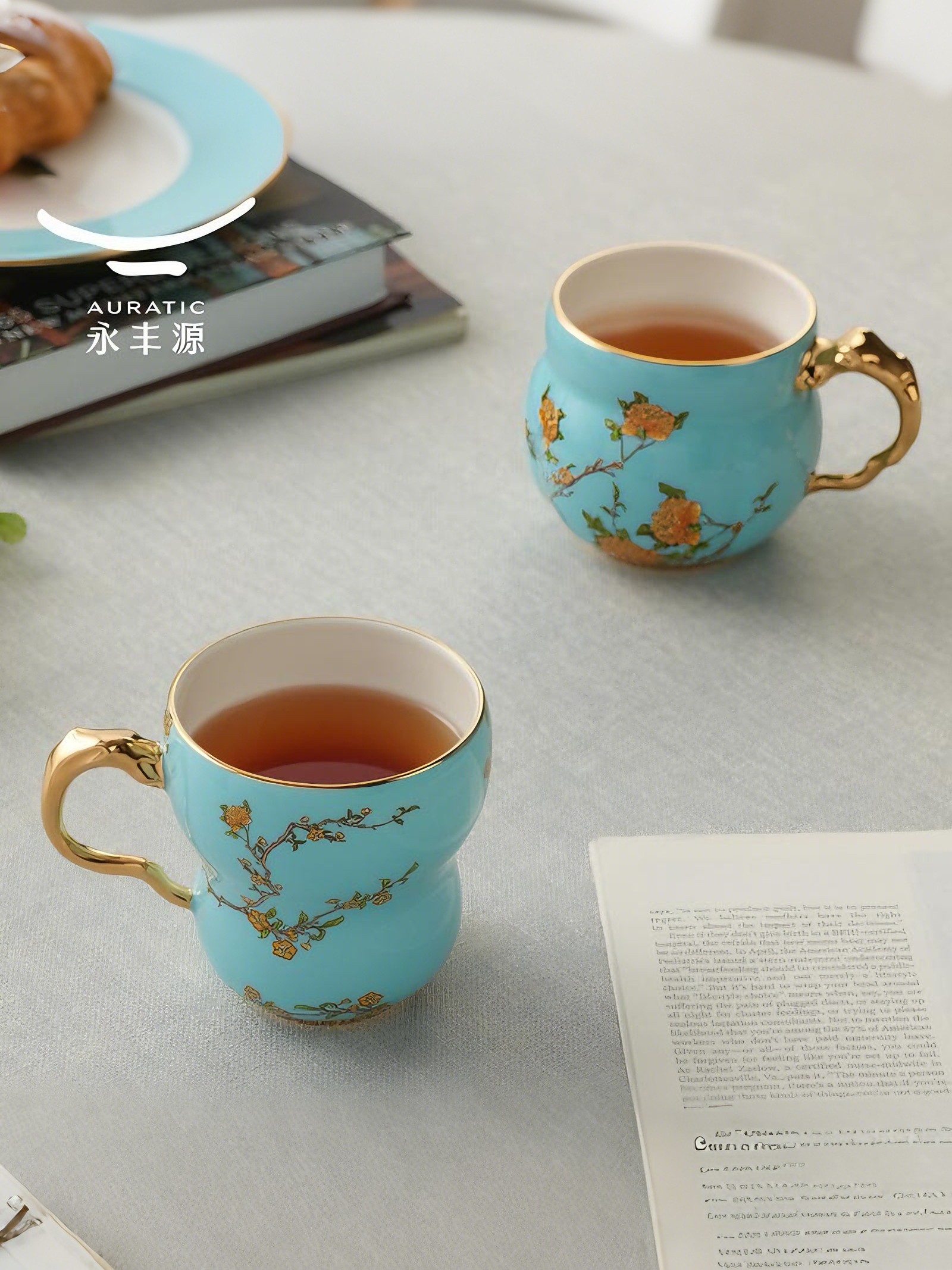 Chinese Porcelain Couple Cups